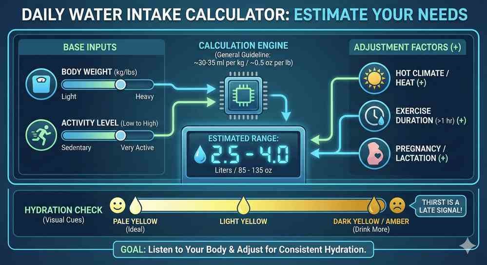 Water Intake Calculator